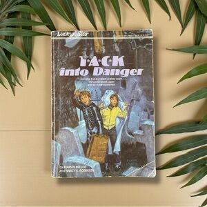 TAC*K Into Danger – 1983 Scholastic Lucky Star Mystery Book – Vintage Youth Book
